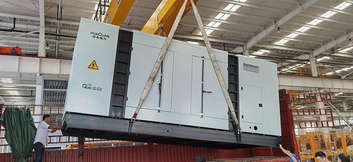 房地產業用靜音柴油發電機組